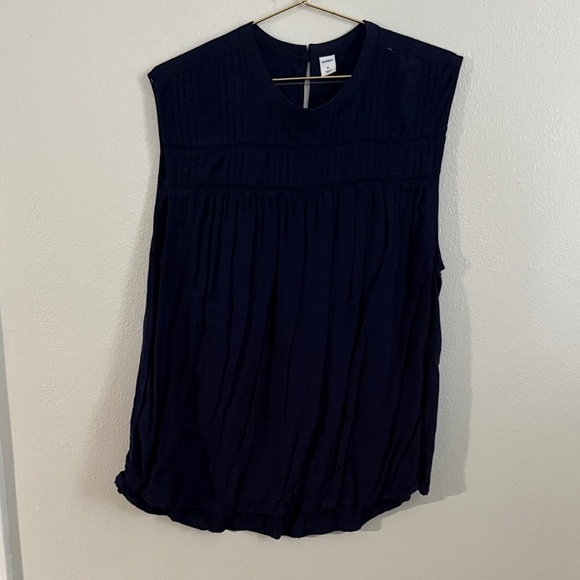 Old Navy Tops - Old Navy Navy Blue Sleeveless Blouse